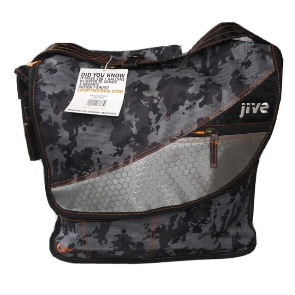 Looptworks Noll Messenger Bag Limited Edition Shoulder Bag Made in USA Gray - Picture 3 of 8